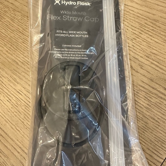 NEW Hydroflask Widemouth Flex Straw Cap—No Bottle   Fits 12,16,18,20,32,40,64 oz - Picture 3 of 14